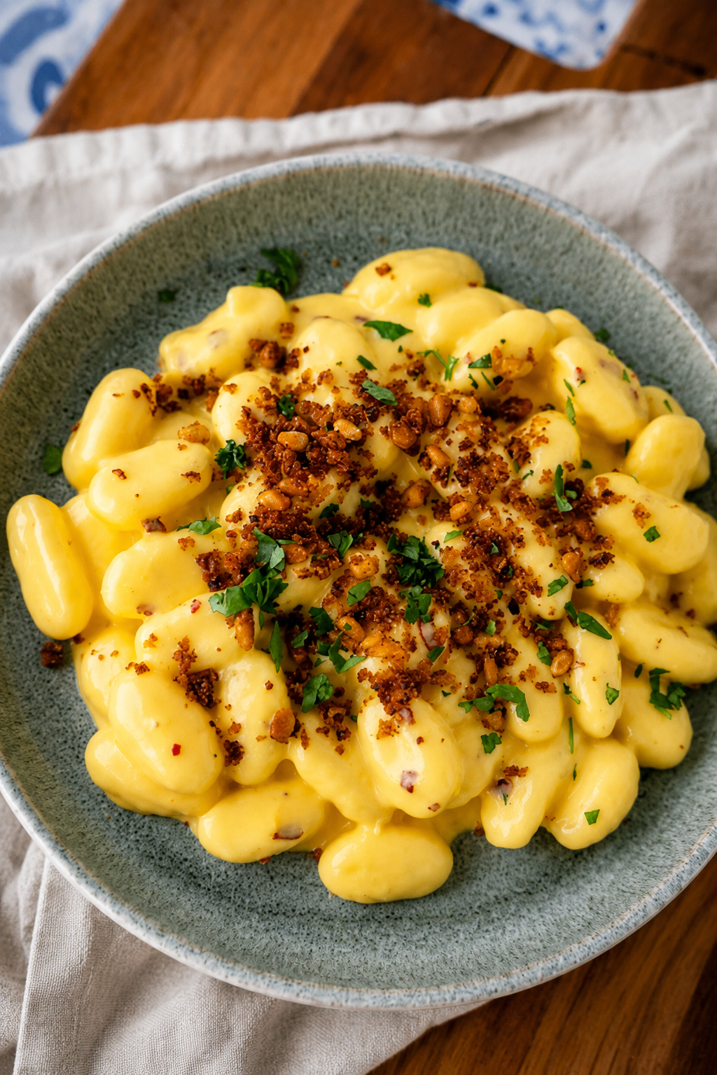Gnocchi & Cheese BBQ Style