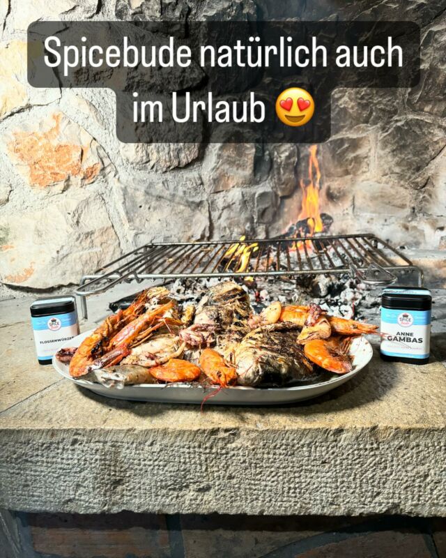 Spicebude natürlich auch im Urlaub 😍