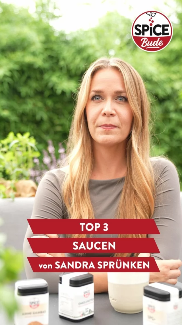 🎉 In unserer Serie “Spicebude Top 3” präsentiert heute Comedienne @spruenky ihre drei Lieblingssaucen! 🍯

Erfahrt, welche Saucen bei ihr ganz oben auf der Liste stehen und lasst euch inspirieren! 🌶️

👉 Welche Sauce darf bei euch nicht fehlen? Teilt es mit uns in den Kommentaren! 💬

#Spicebude #TeamSpicebude #Top3 #Saucen #Foodie #Genuss